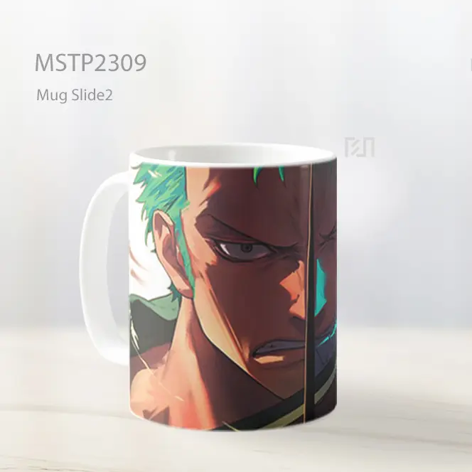 One Piece Zoro Split Blades Mug MSTP2309 - All-side / Desain