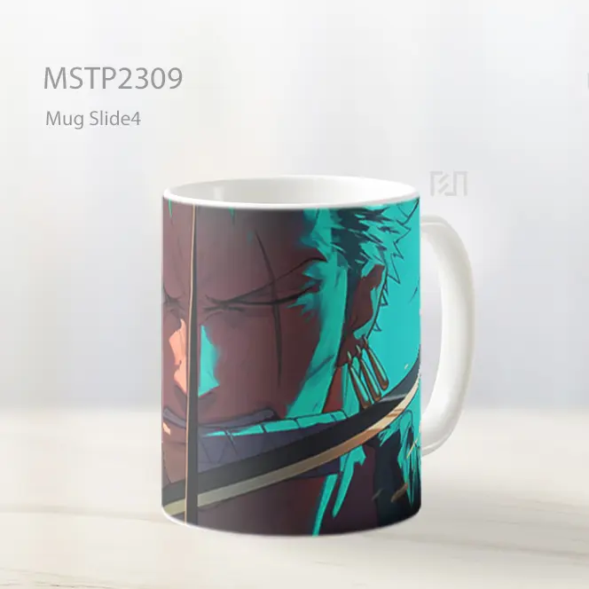 One Piece Zoro Split Blades Mug MSTP2309