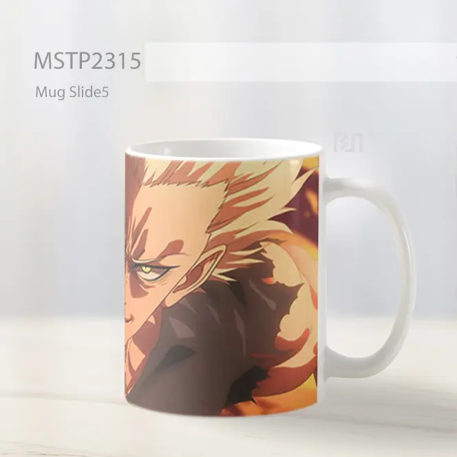 One Punch Man Garou Senyum Mug MSTP2315 - All-side / Desain
