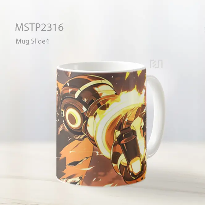One Punch Man Genos Tinju Cyborg Mug MSTP2316