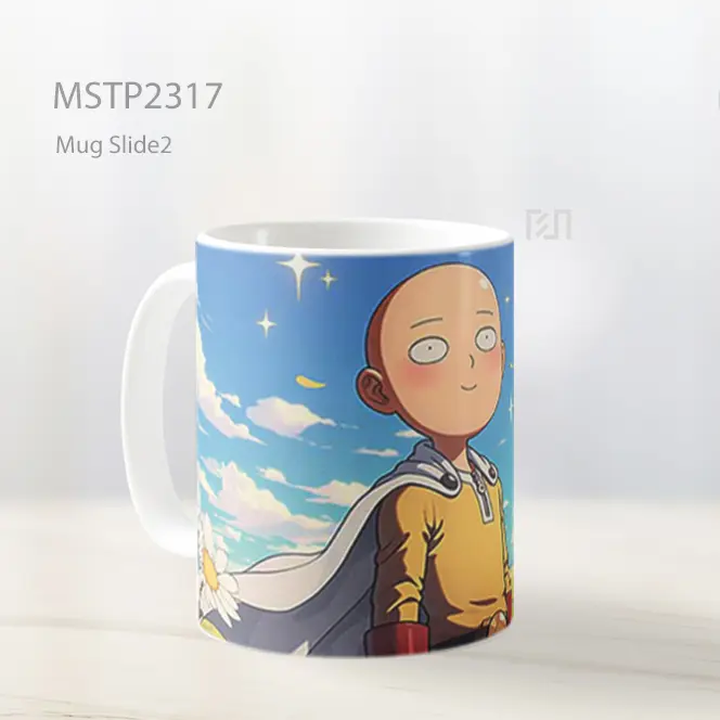 One Punch Man Moment Damai Mug MSTP2317 - All-side / Desain
