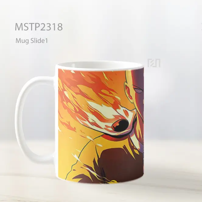 One Punch Man Saitama And Genos Hero Duo Cyborg Mug MSTP2318 - All-side / Desain