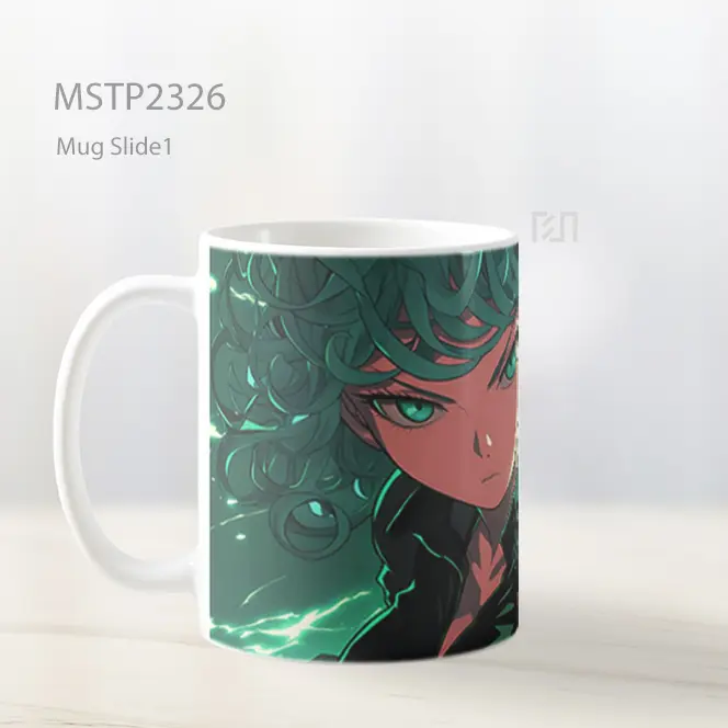 One Punch Man Tatsumaki Epik Mug MSTP2326 - All-side / Desain