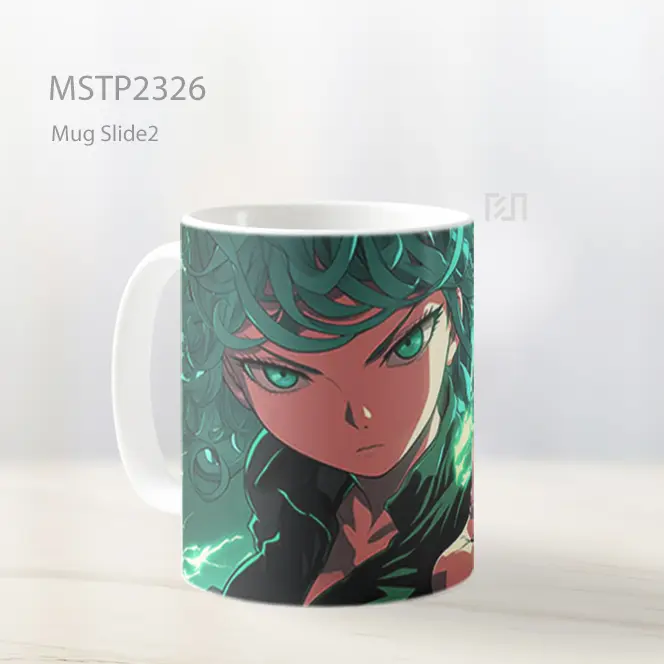 One Punch Man Tatsumaki Epik Mug MSTP2326 - All-side / Desain