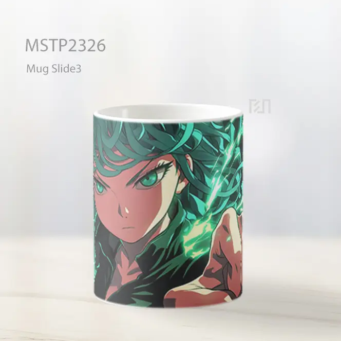 One Punch Man Tatsumaki Epik Mug MSTP2326 - All-side / Desain