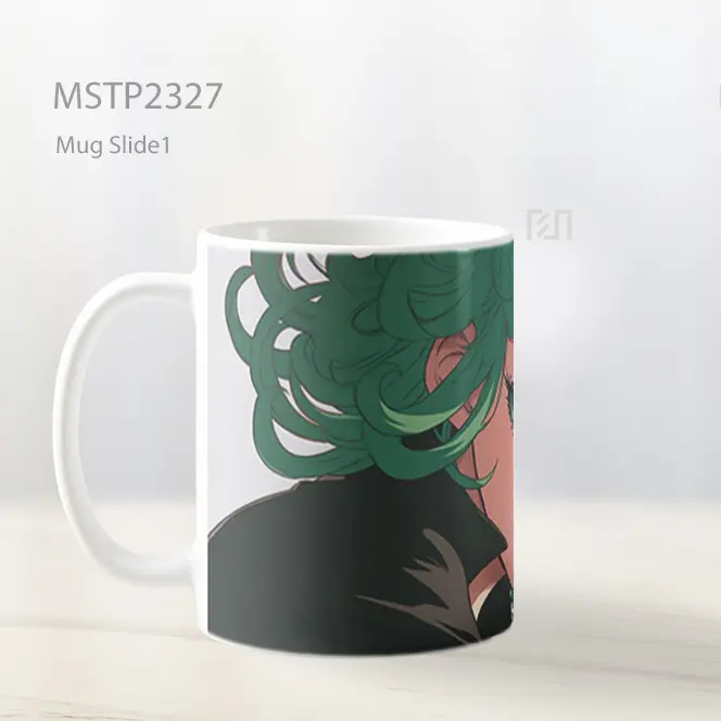 One Punch Man Tatsumaki Potret Mug MSTP2327 - All-side / Desain