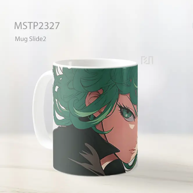 One Punch Man Tatsumaki Potret Mug MSTP2327 - All-side / Desain