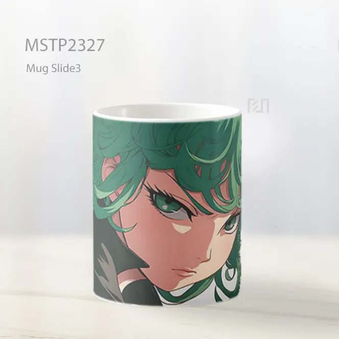 One Punch Man Tatsumaki Potret Mug MSTP2327 - All-side / Desain
