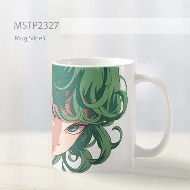 One Punch Man Tatsumaki Potret Mug MSTP2327 - All-side / Desain