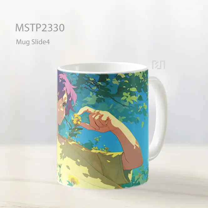 Mug Keramik Premium SNI - Ouro Krunii Di Bunga Mug MSTP2330