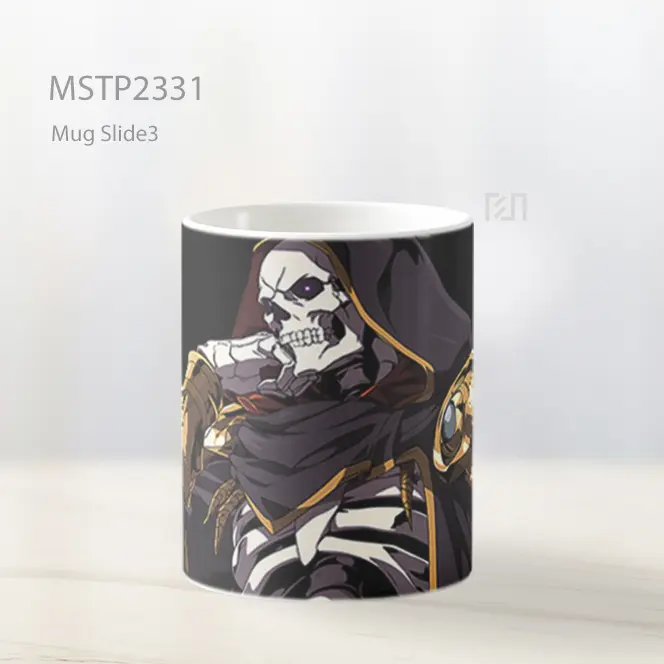 Overlord Ainz Ooal Gown Hitam Mug MSTP2331 - All-side / Desain