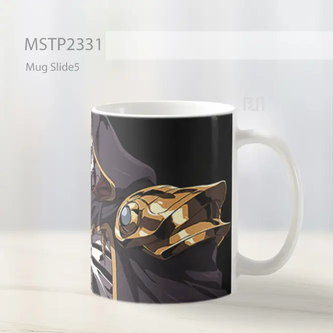 Overlord Ainz Ooal Gown Hitam Mug MSTP2331 - All-side / Desain