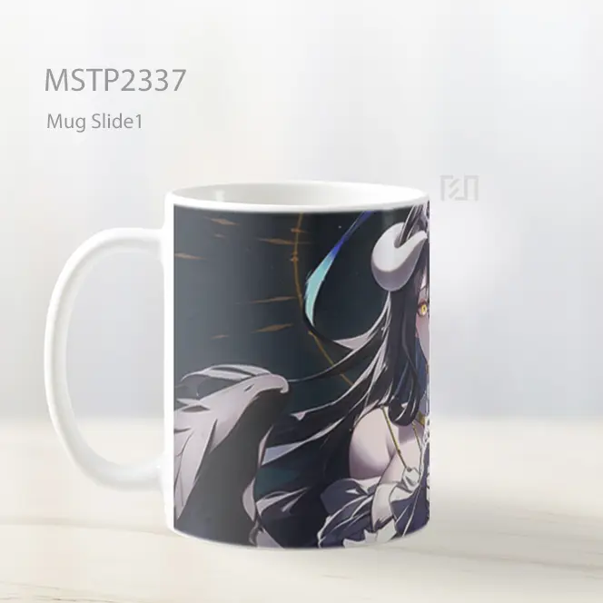 Overlord Albedo Shushing Mug MSTP2337 - All-side / Desain