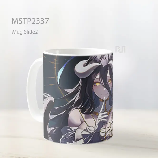 Overlord Albedo Shushing Mug MSTP2337 - All-side / Desain