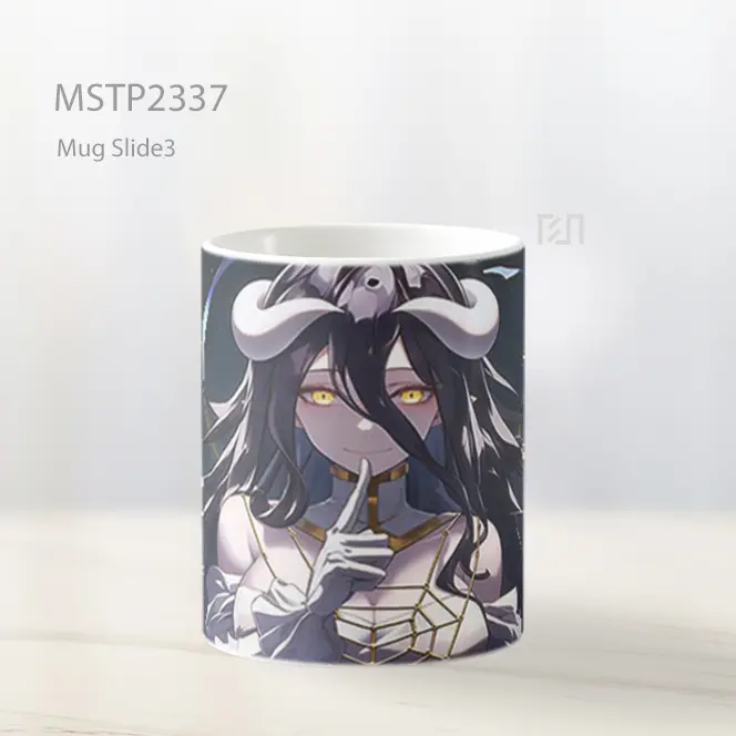 Overlord Albedo Shushing Mug MSTP2337 - All-side / Desain