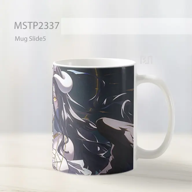 Overlord Albedo Shushing Mug MSTP2337 - All-side / Desain