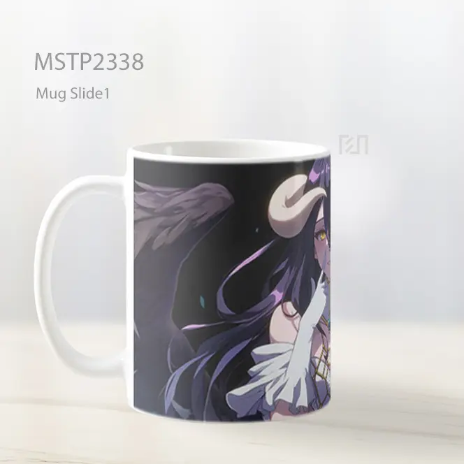 Overlord Albedo Tanduk Mug MSTP2338 - All-side / Desain