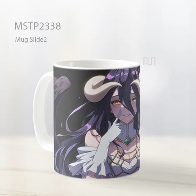 Overlord Albedo Tanduk Mug MSTP2338 - All-side / Desain