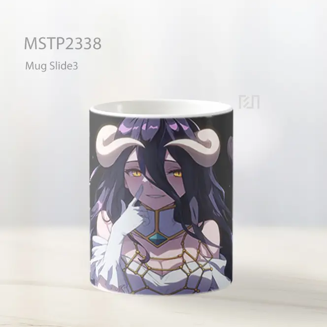 Overlord Albedo Tanduk Mug MSTP2338 - All-side / Desain