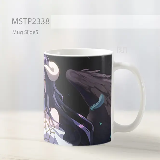 Overlord Albedo Tanduk Mug MSTP2338 - All-side / Desain
