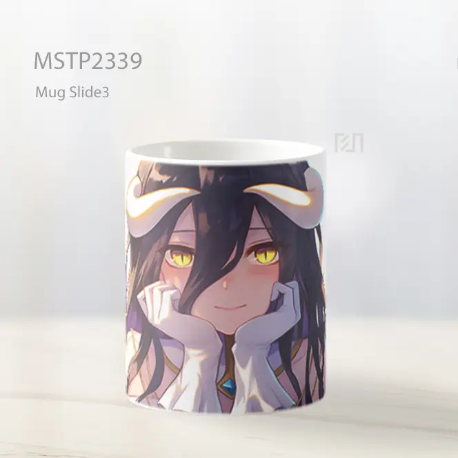 Overlord Albedo Tersenyum Menawan 4K Mug MSTP2339 - All-side / Desain