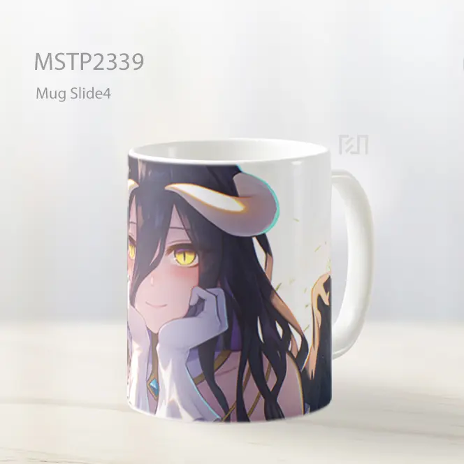 Overlord Albedo Tersenyum Menawan 4K Mug MSTP2339