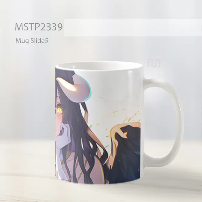 Overlord Albedo Tersenyum Menawan 4K Mug MSTP2339 - All-side / Desain