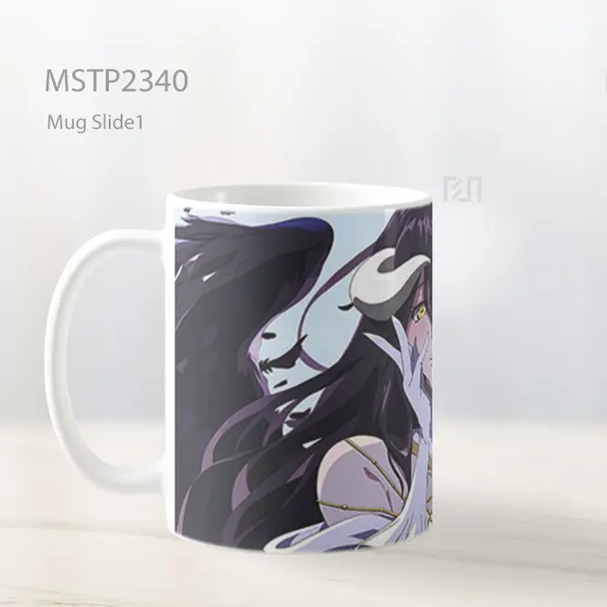 Overlord Albedo Tersenyum Mug MSTP2340 - All-side / Desain