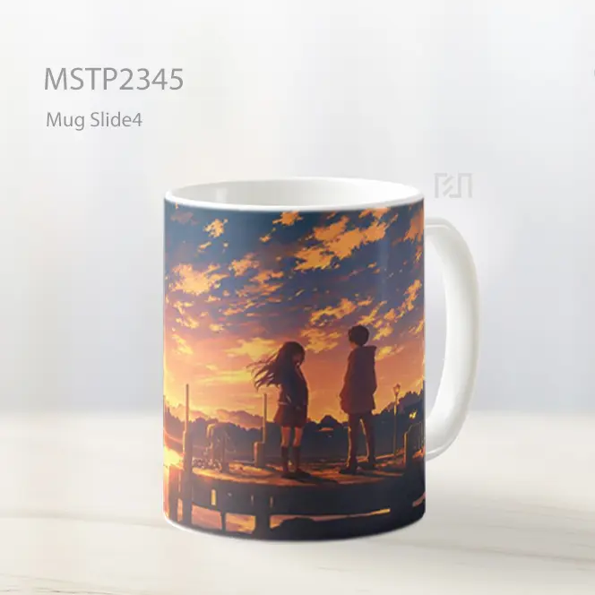 Pasangan Anime Refleksi Air Mug MSTP2345