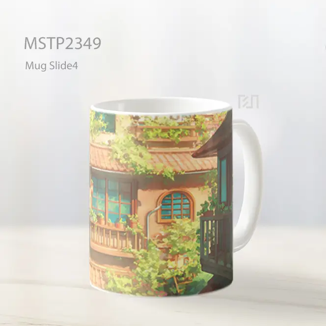 Pemandangan Anime Estetis Mug MSTP2349