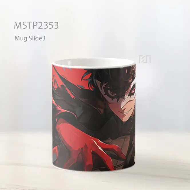 Persona 5 Joker Merah Mug MSTP2353 - All-side / Desain