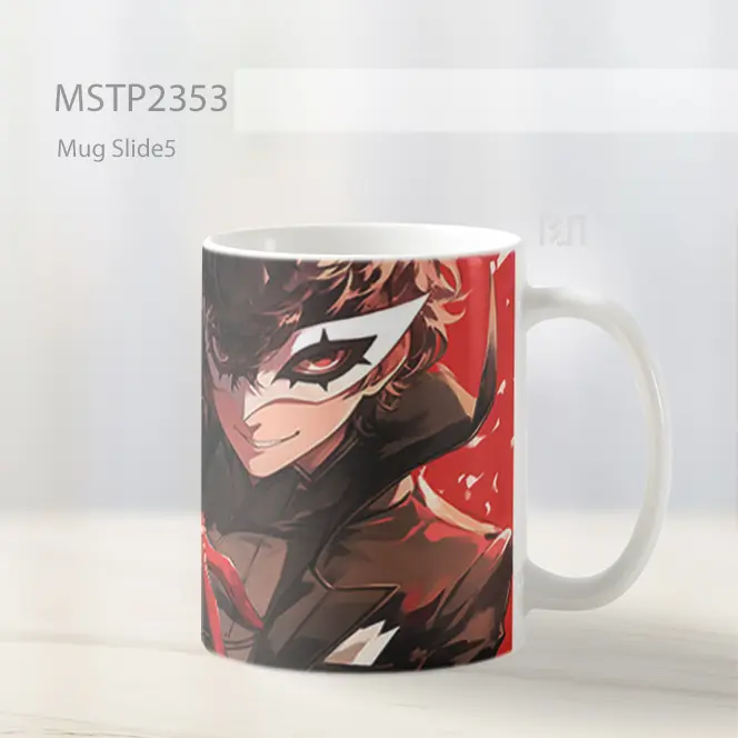 Persona 5 Joker Merah Mug MSTP2353 - All-side / Desain