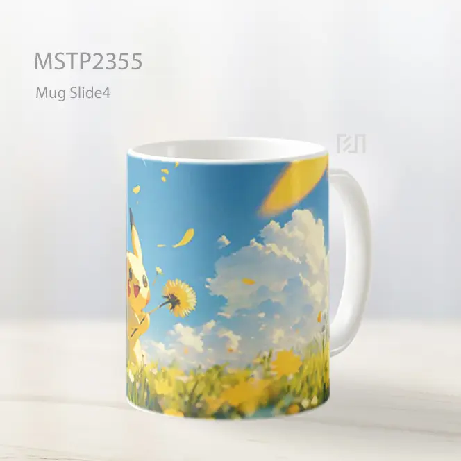 Pichu Biji Fluffy Ceria Mug MSTP2355