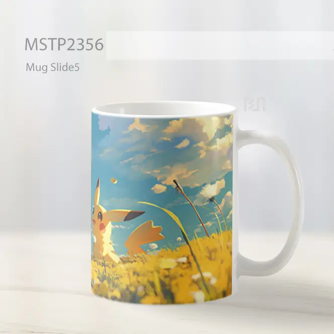 Pichu Lapangan Dandelion Mug MSTP2356 - All-side / Desain