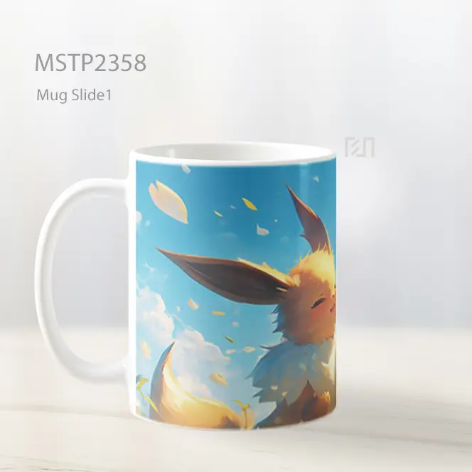 Pidgey Pokemon Mug MSTP2358 - All-side / Desain