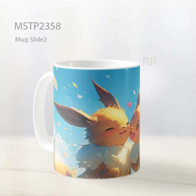 Pidgey Pokemon Mug MSTP2358 - All-side / Desain
