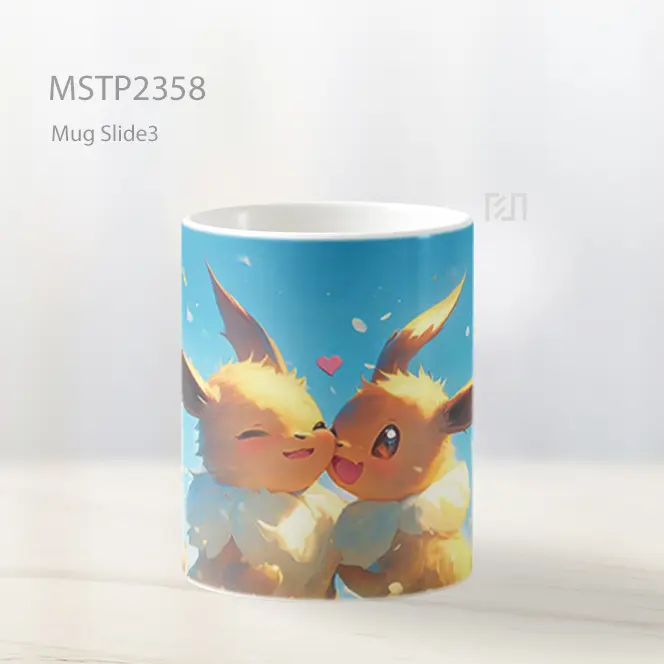 Pidgey Pokemon Mug MSTP2358 - All-side / Desain