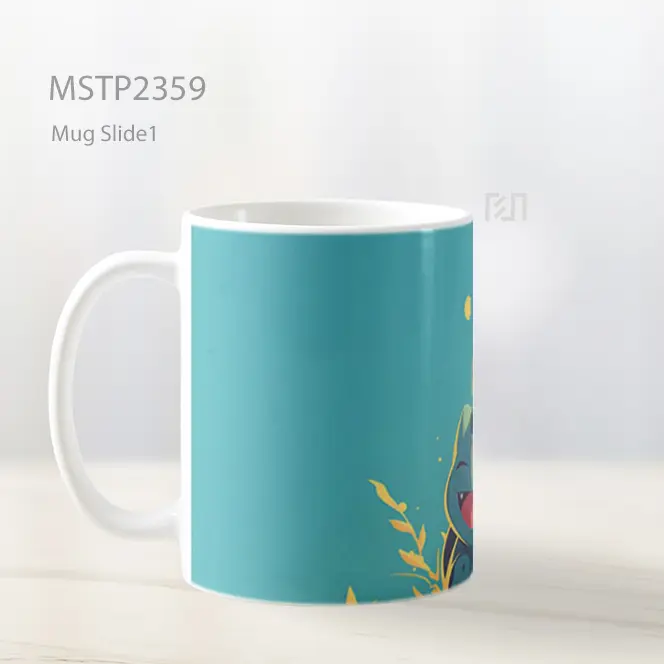 Pikachu And Bulbasaur Lucu Mug MSTP2359 - All-side / Desain
