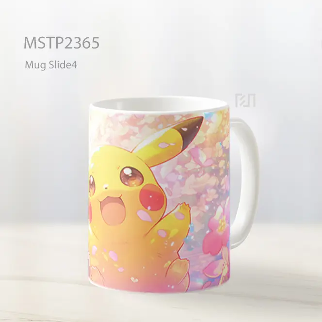Pikachu Bahagia Pokemon Mug MSTP2365