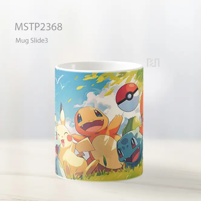Pikachu Bulbasaur Squirtle Charmander Mug MSTP2368 - All-side / Desain