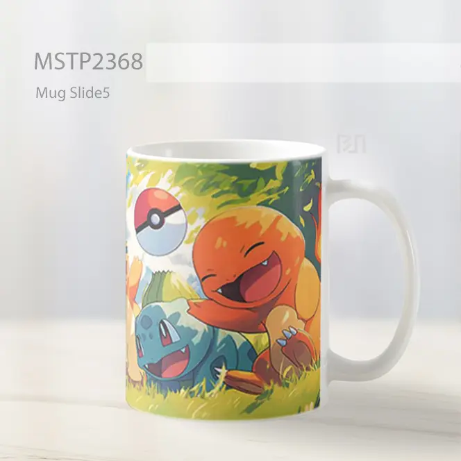 Pikachu Bulbasaur Squirtle Charmander Mug MSTP2368 - All-side / Desain