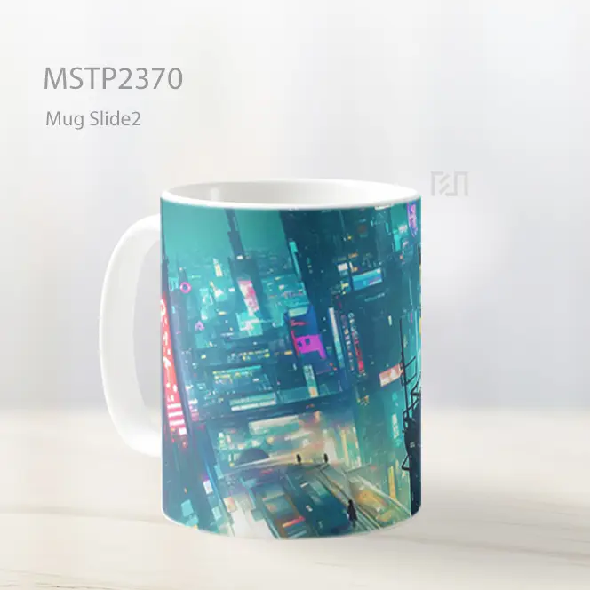 Pikachu Cyberpunk Pokemon Mug MSTP2370 - All-side / Desain