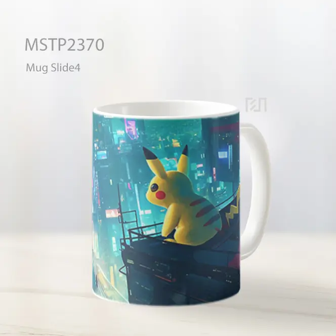 Pikachu Cyberpunk Pokemon Mug MSTP2370
