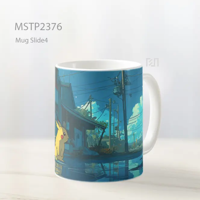 Pikachu Gaya Anime Mug MSTP2376