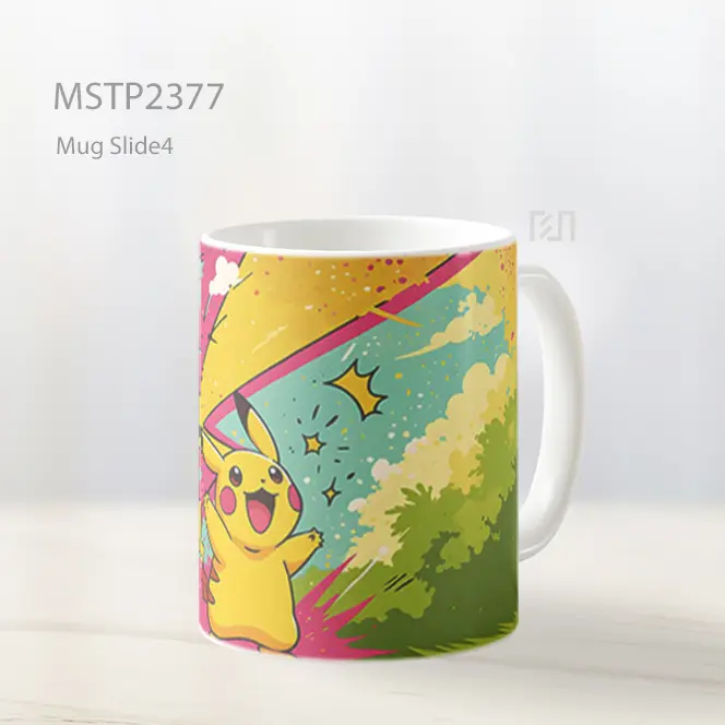 Pikachu Gaya Vintage Mug MSTP2377