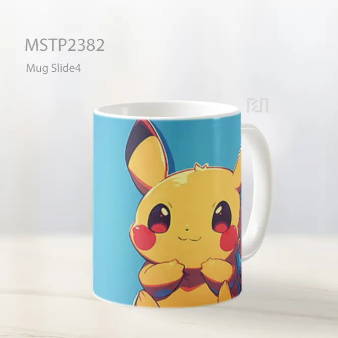 Pikachu Keren Kuning Mug MSTP2382