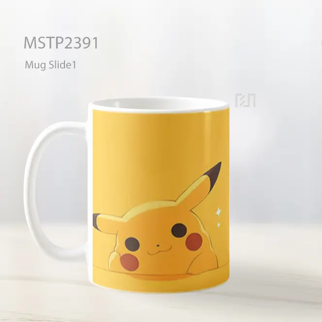 Pikachu Pesona Tersembunyi Mug MSTP2391 - All-side / Desain