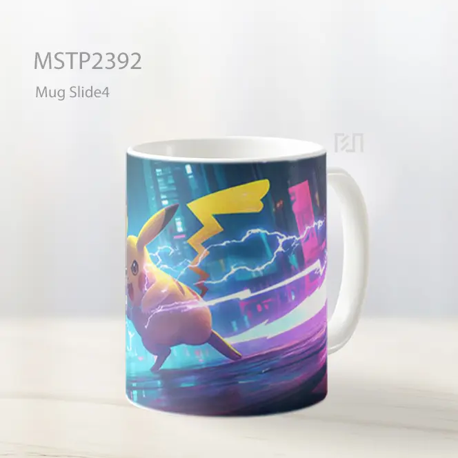 Pikachu Petir Kota Mug MSTP2392
