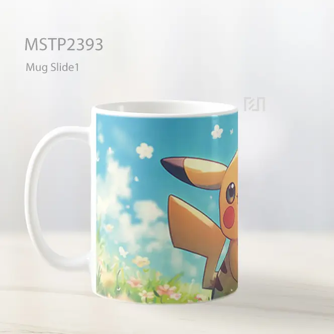 Pikachu Pokemon Mug MSTP2393 - All-side / Desain