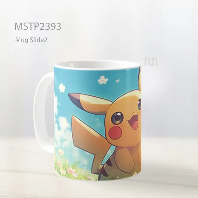 Pikachu Pokemon Mug MSTP2393 - All-side / Desain